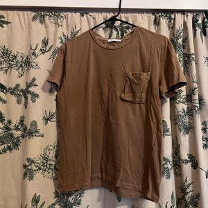 Casual brown Zara tshirt